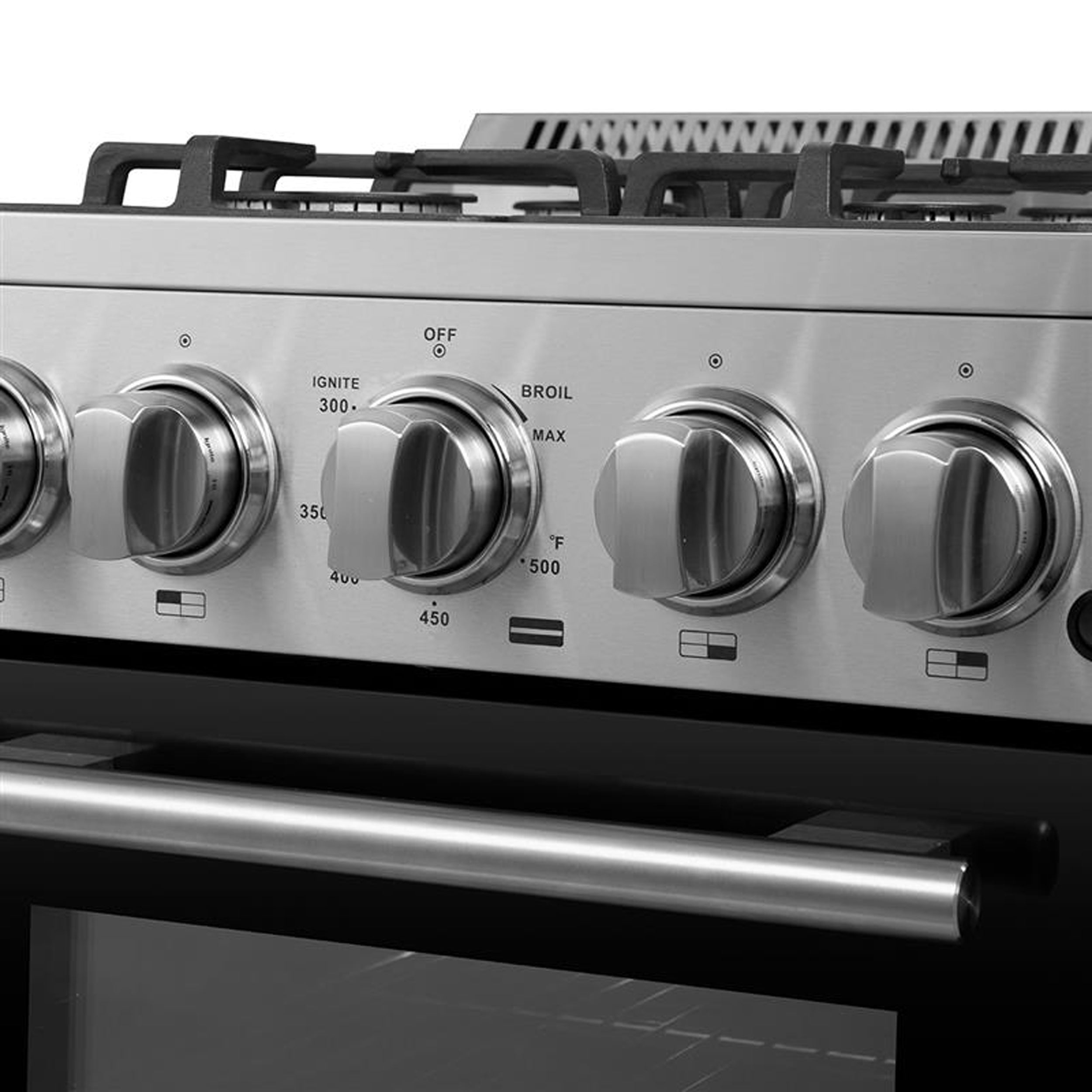 FORNO Lamazze 20" 2.05 cu. ft. Freestanding Gas Range with 4 Sealed Burners in Stainless Steel