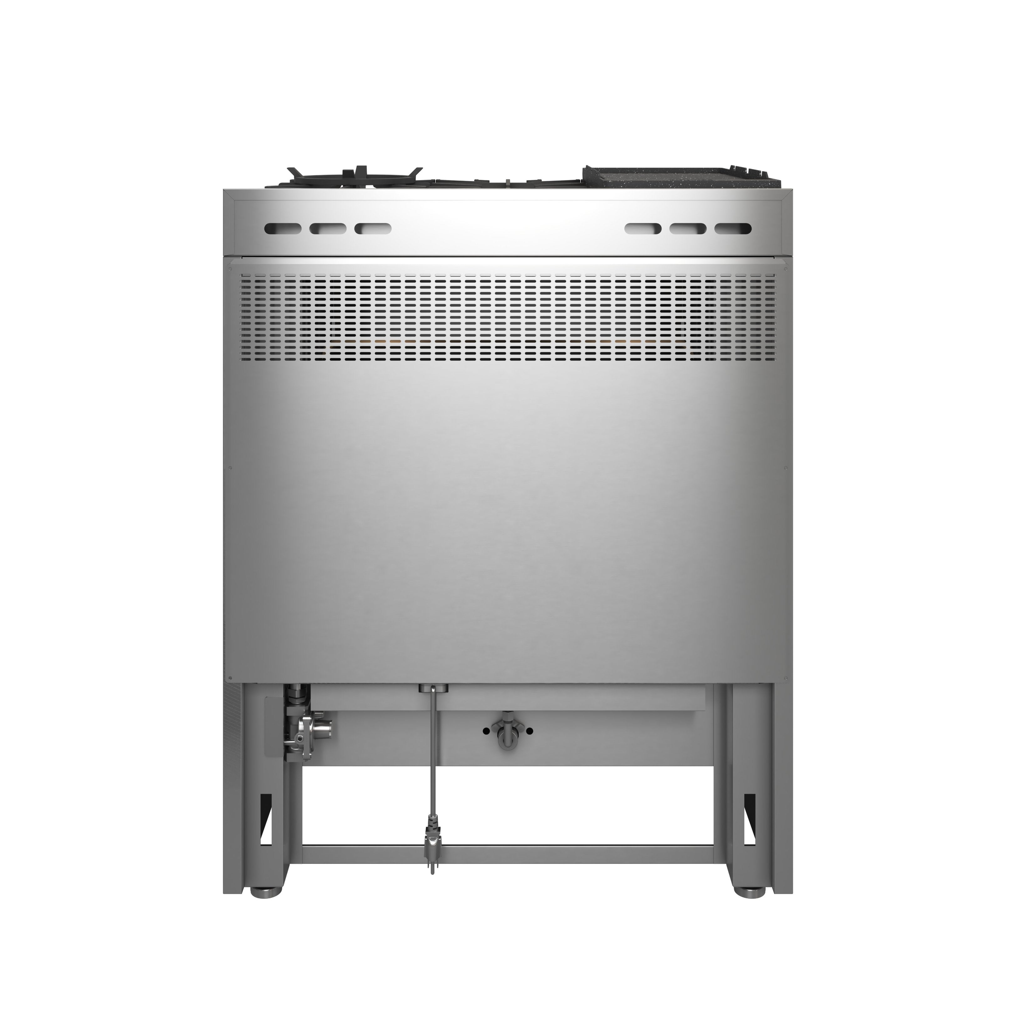 FORNO Lazio 30" 4.3 cu. ft. Gas Range with 5 Sealed Burners, Air Fryer and Griddle