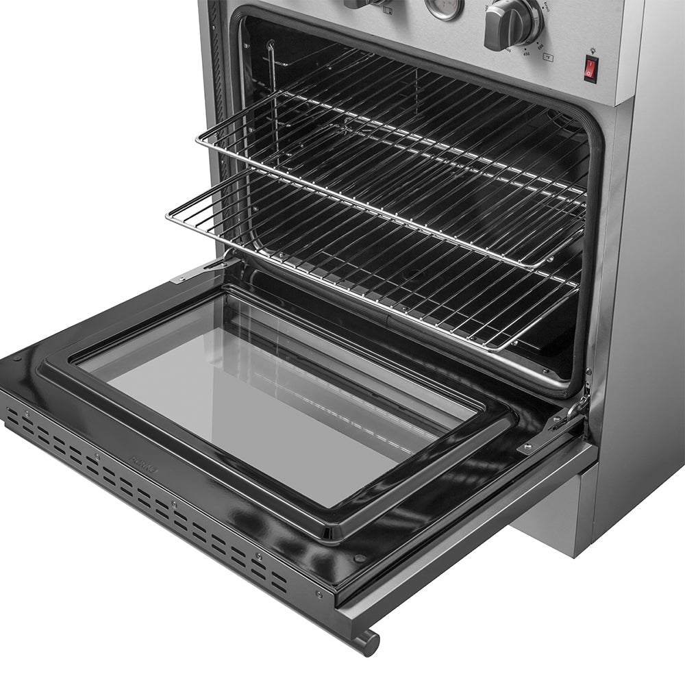 FORNO Marco 30" 4.32 cu.ft. Gas Range with 4 Burners and Built-In Temperature Gauge