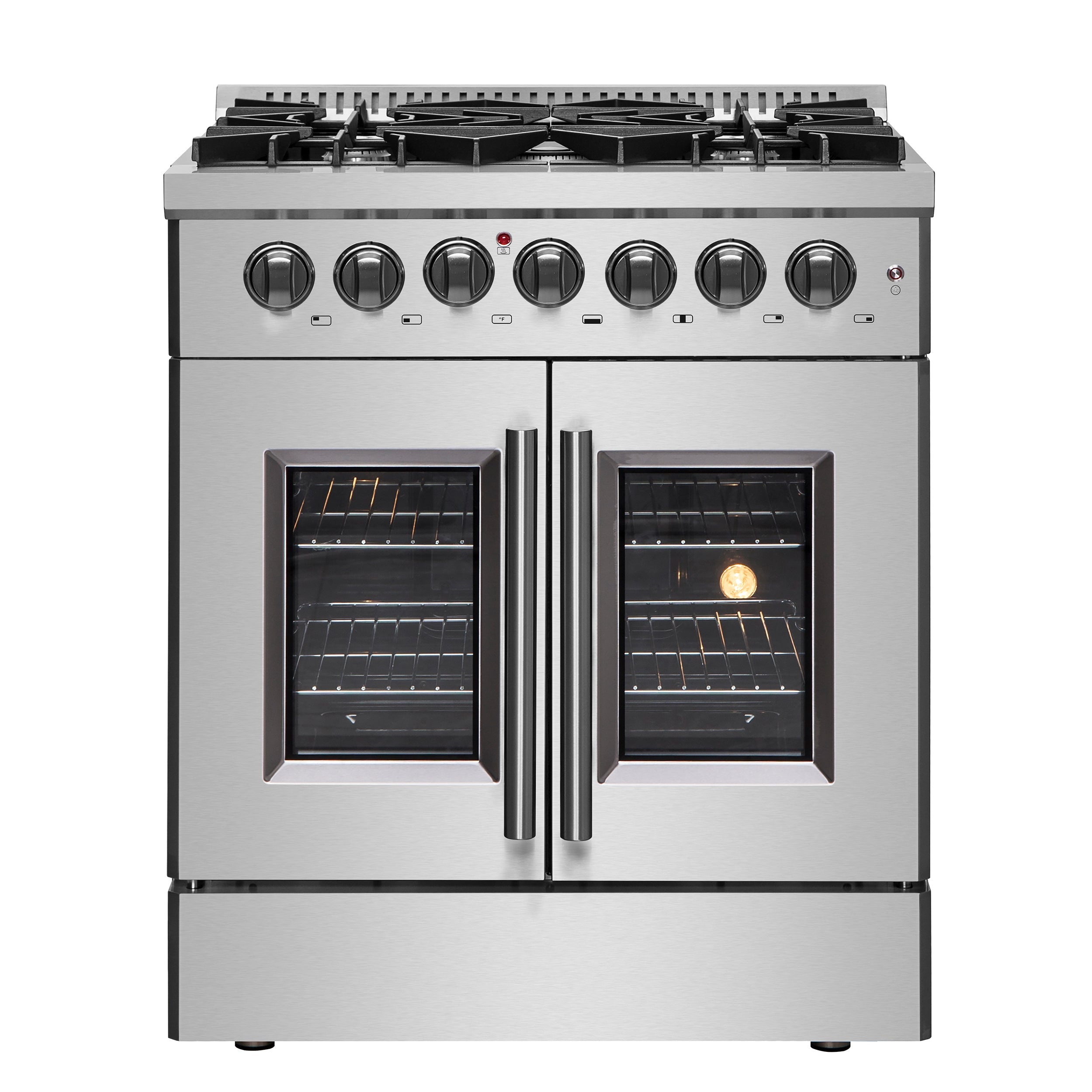 FORNO Galiano 30" 4.32 cu. ft. Dual Fuel Range with French Door