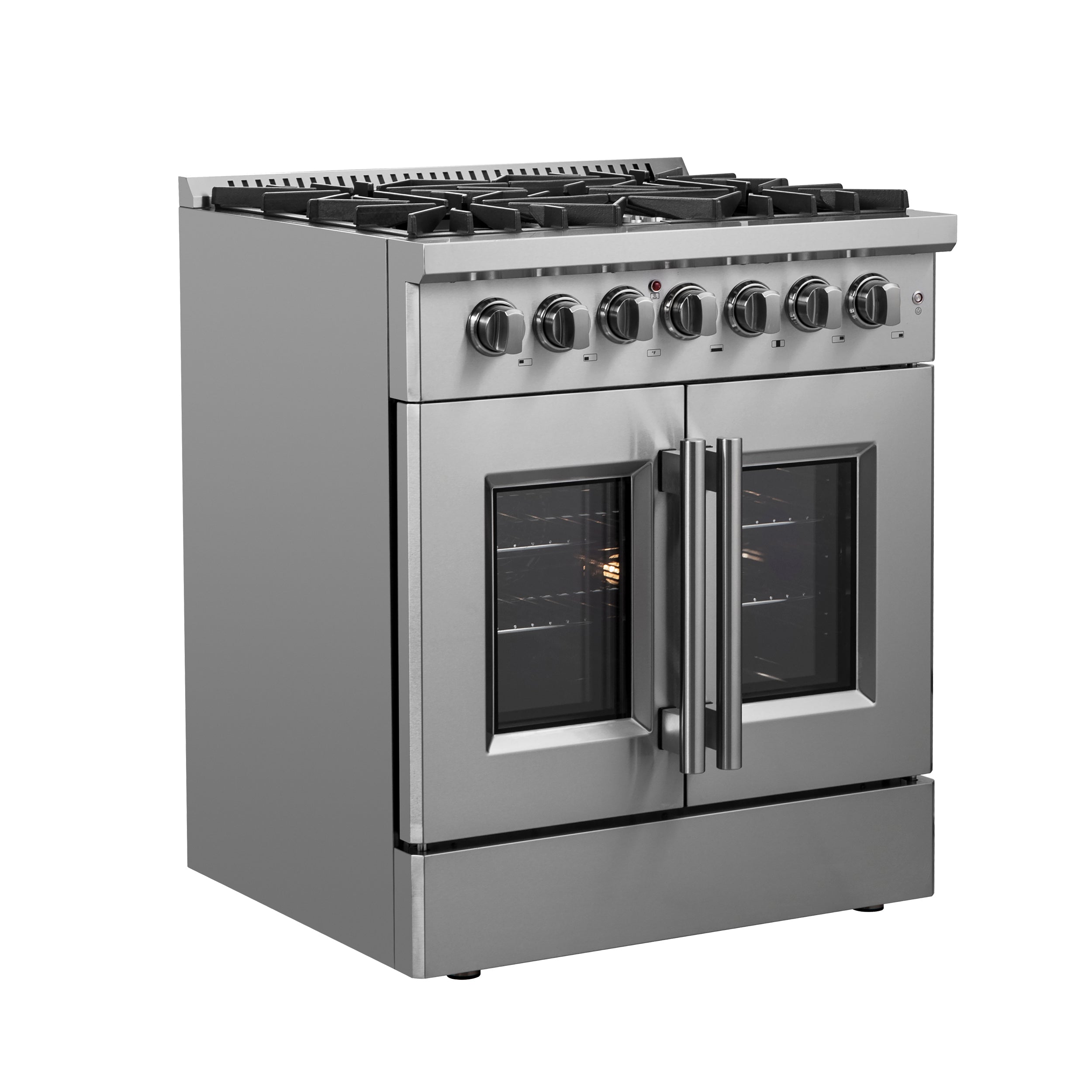 FORNO Galiano 30" 4.32 cu. ft. Dual Fuel Range with French Door