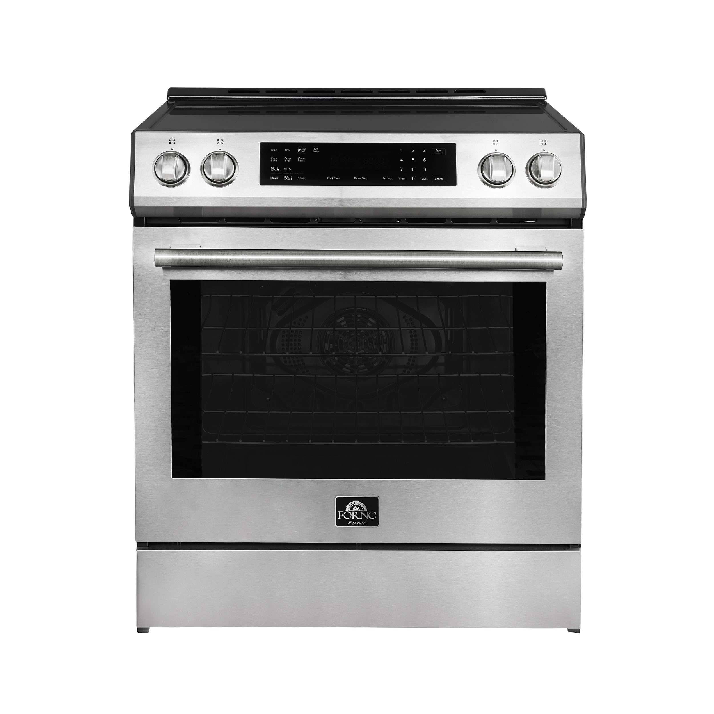 FORNO Espresso Donatello 30" 5 cu. ft. Induction Range with Air Fry and Self-Clean