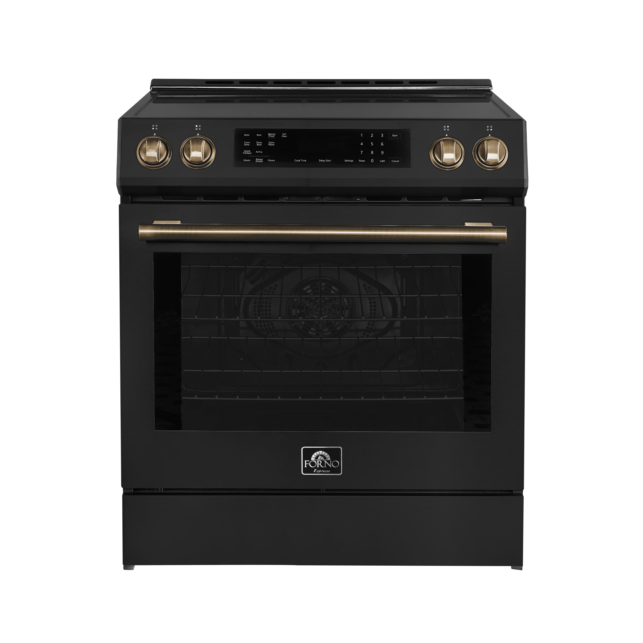 FORNO Espresso Donatello 30" 5 cu. ft. Induction Range with Air Fry and Self-Clean