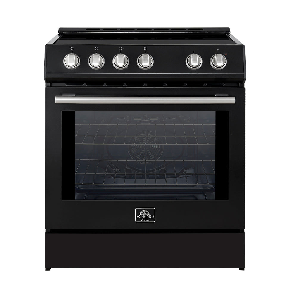 FORNO Espresso Leonardo 30" 5 cu. ft. Induction Range with Knob Control