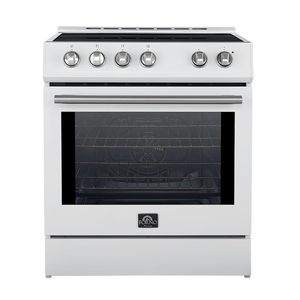 FORNO Espresso Leonardo 30" 5 cu. ft. Induction Range with Knob Control