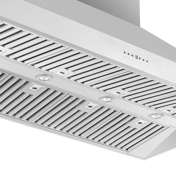 FORNO Coppito 60" 1,200 CFM Island Range Hood in Stainless Steel