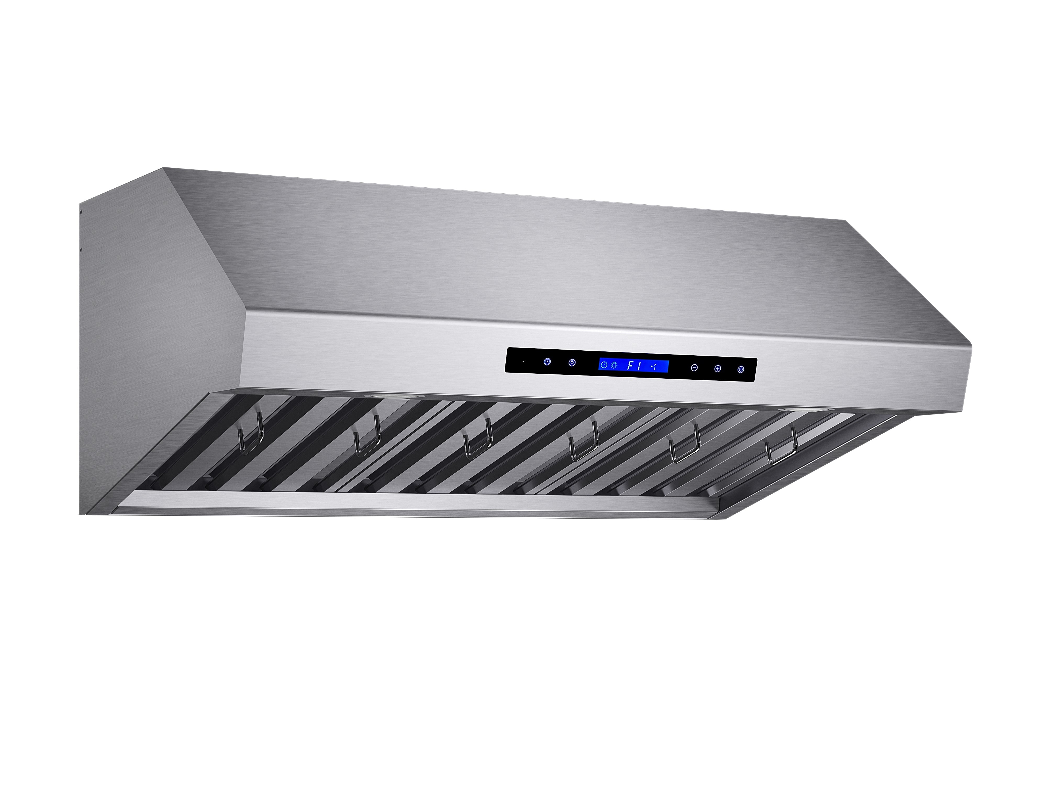 FORNO Palazzo 36'' 500 CFM Wall Mount Range Hood in Stainless Steel