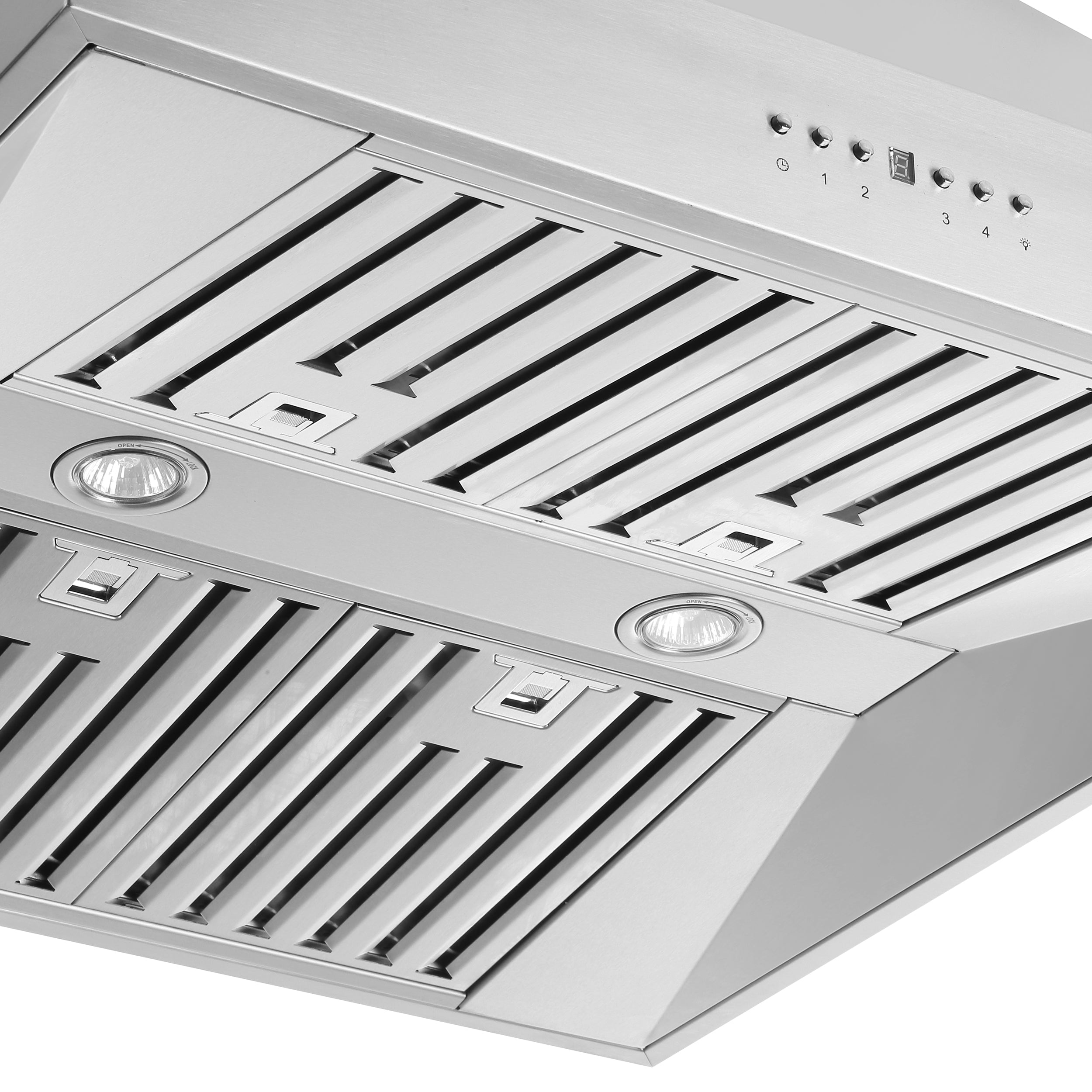 FORNO Orvieto 30" 600 CFM Wall Mount Range Hood in Stainless Steel