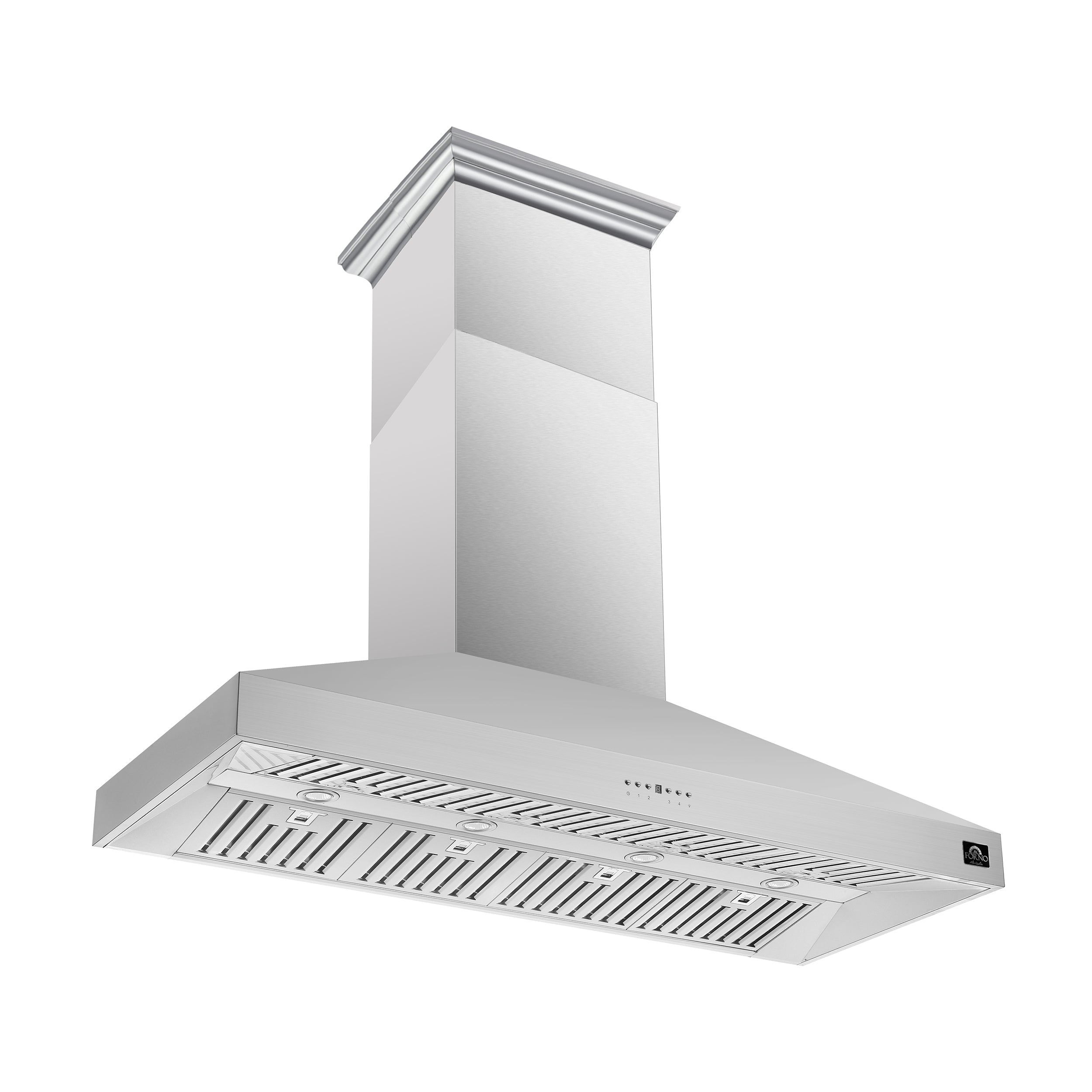 FORNO Orvieto 60" 1,200 CFM Wall Mount Range Hood in Stainless Steel