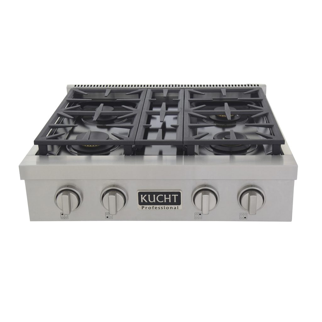 Kucht 30″ Gas Range Top - High Powered