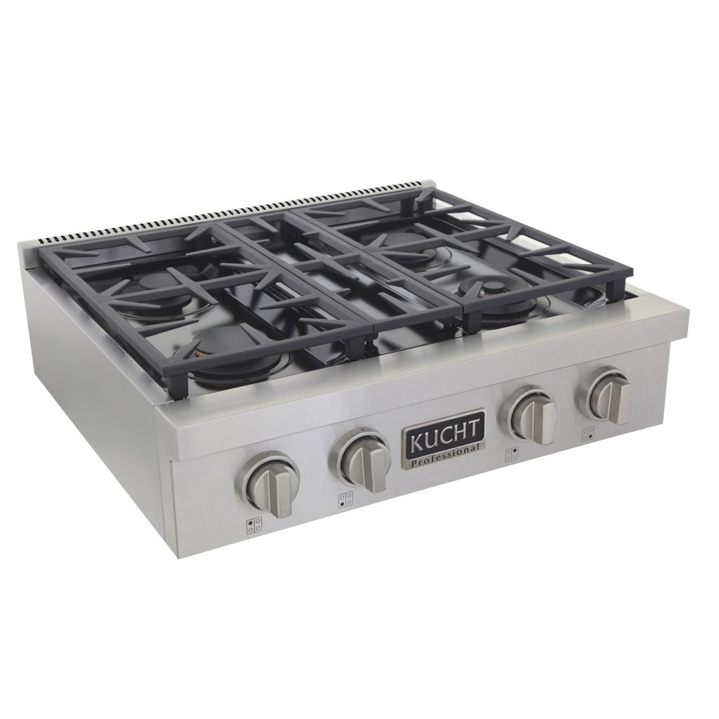 Kucht 30″ Gas Range Top - High Powered