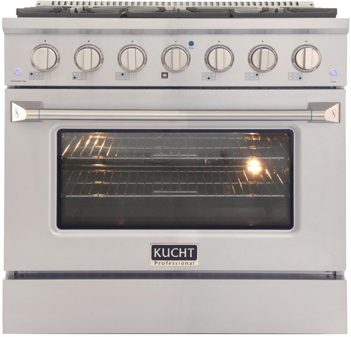 Kucht Professional 36 in. 5.2 cu ft. Gas Range