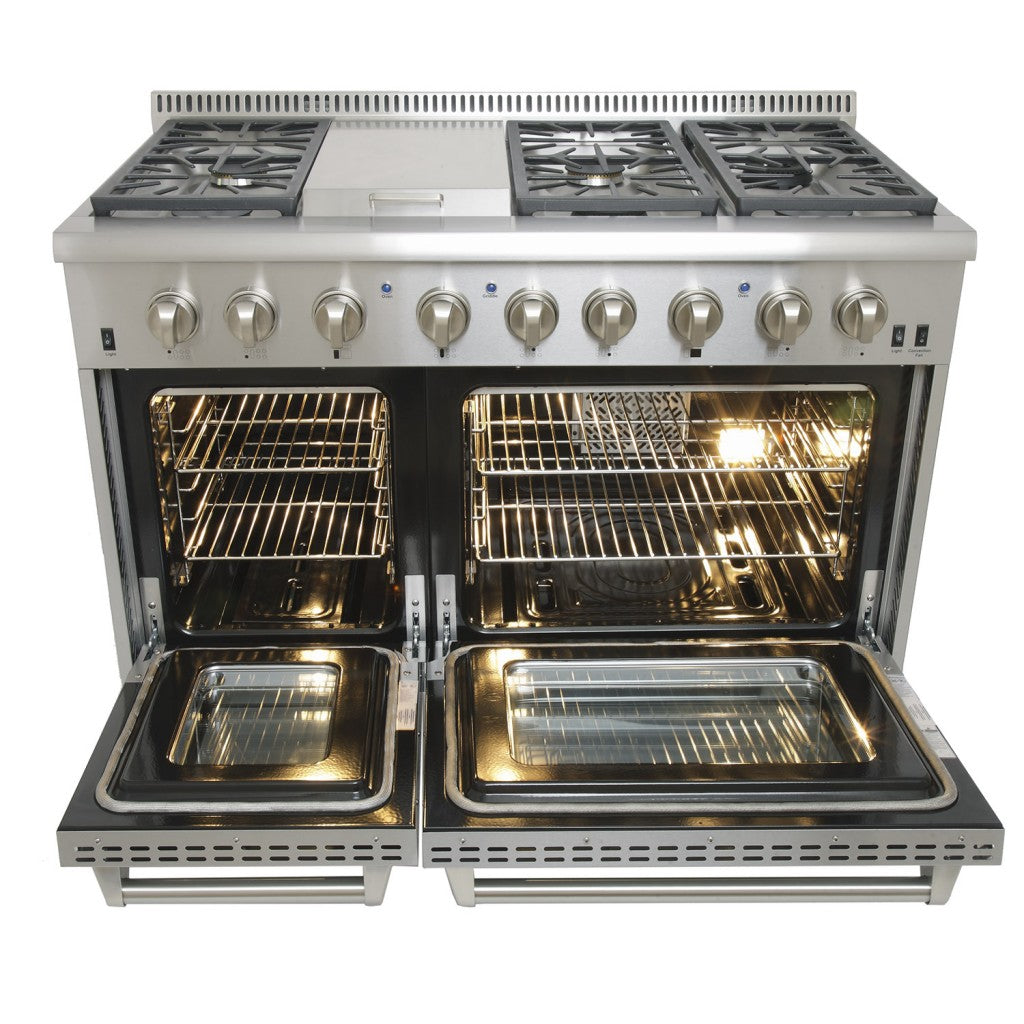 Kucht 48″ Freestanding Dual-Fuel Range