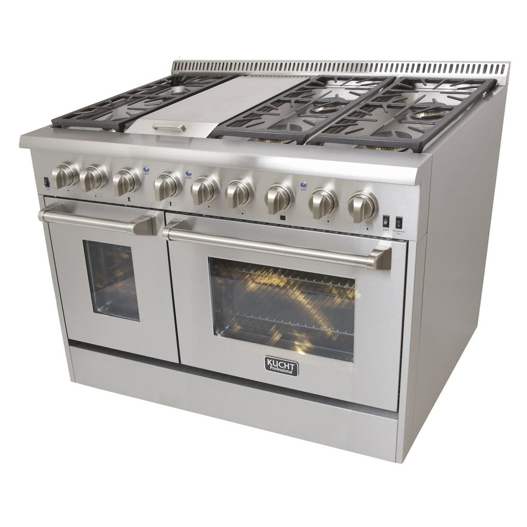 Kucht 48″ Freestanding Dual-Fuel Range