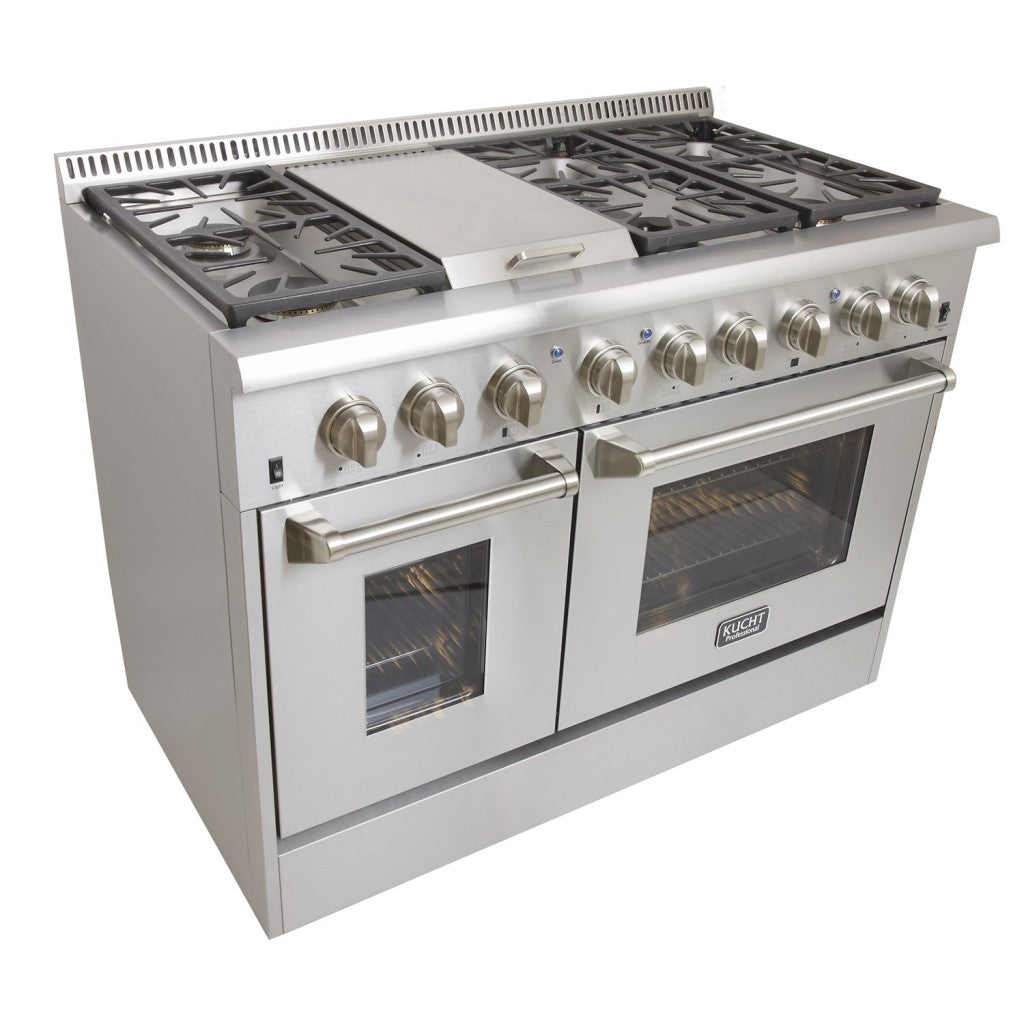 Kucht 48″ Freestanding Dual-Fuel Range