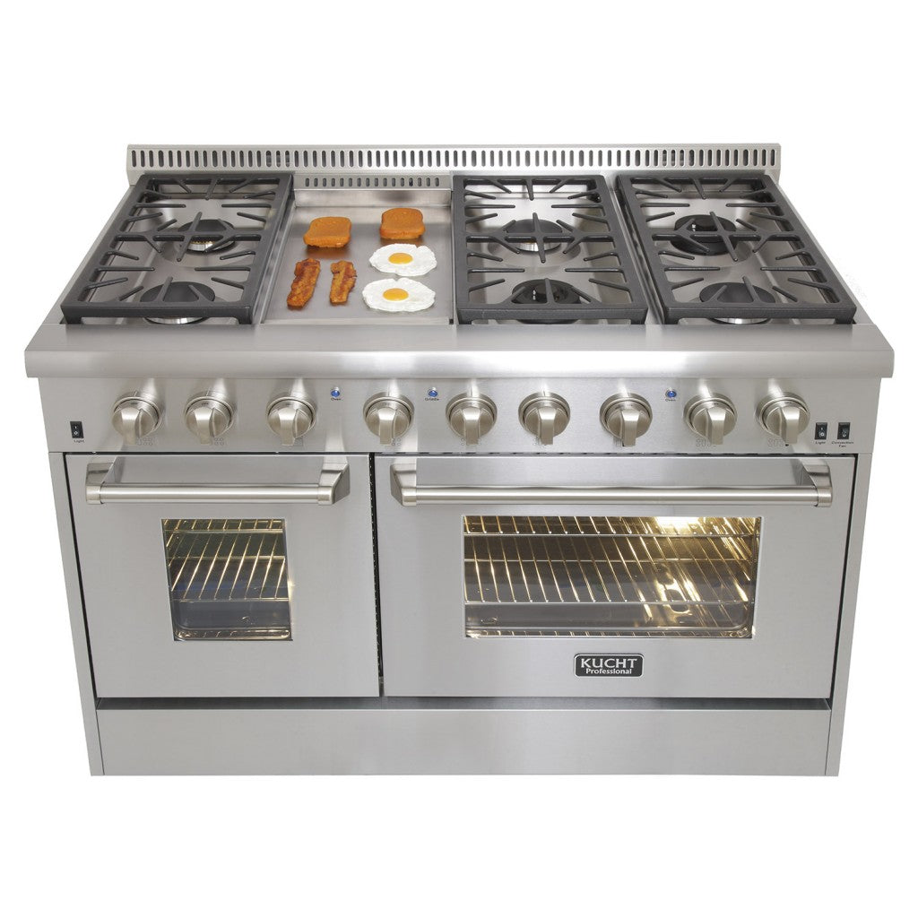 Kucht 48″ Freestanding Dual-Fuel Range