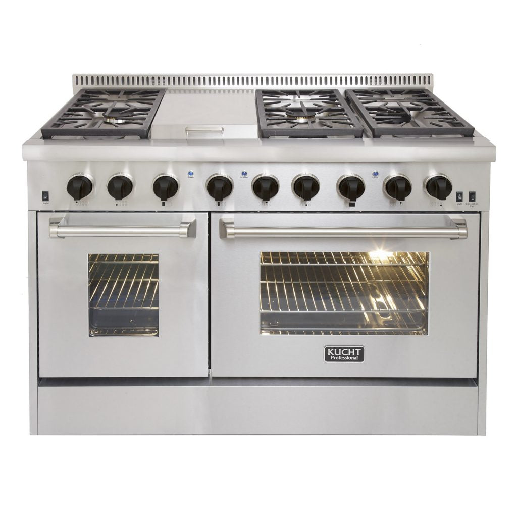 Kucht 48″ Freestanding Dual-Fuel Range