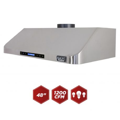 Kucht Professional Under Cabinet Range Hood in Stainless Steel