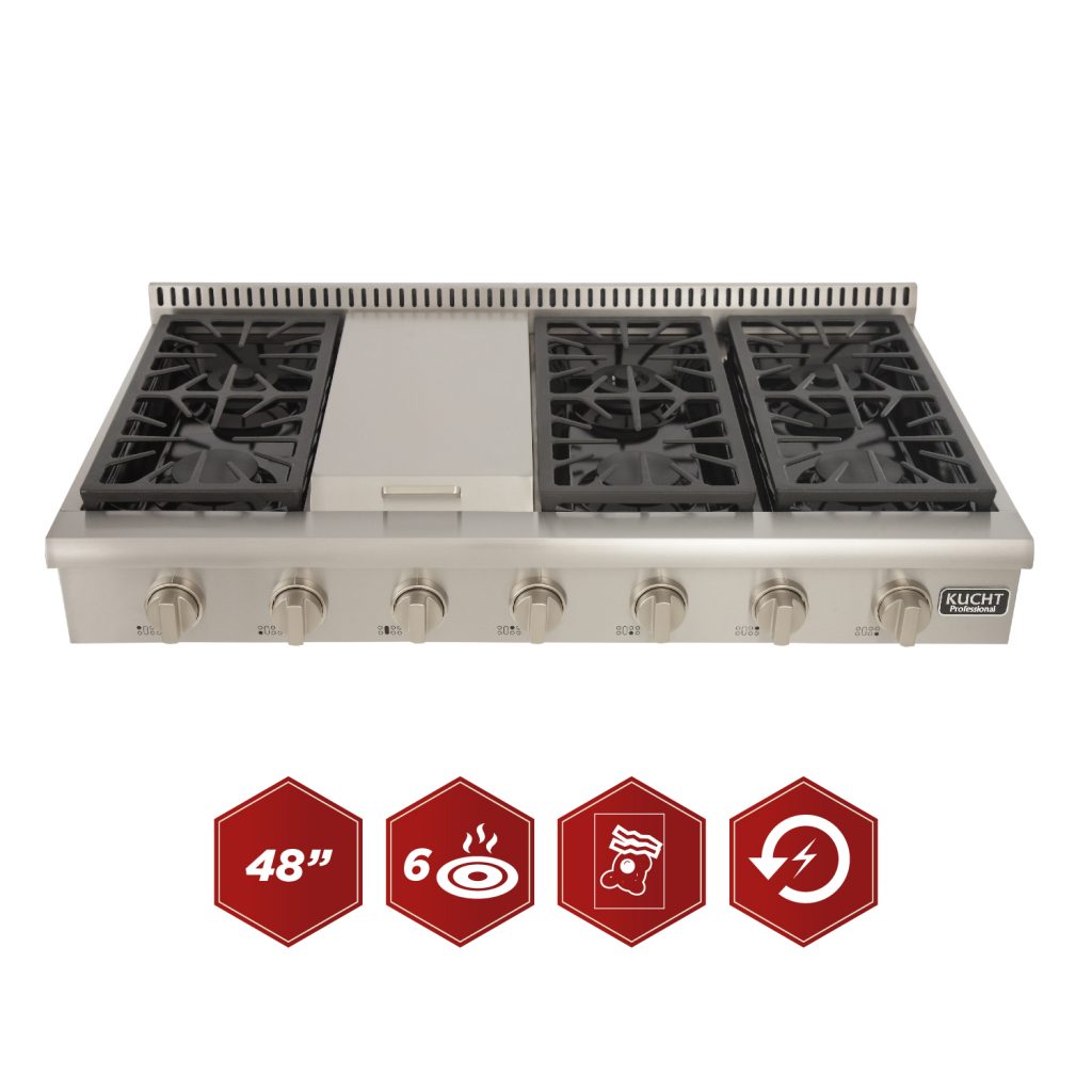 Kucht 48″ Gas Range Top