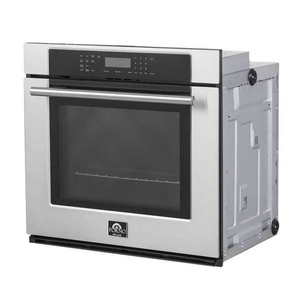 FORNO Villarosa 30" Built-In Single Wall Oven In Stainless Steel with Self-Clean