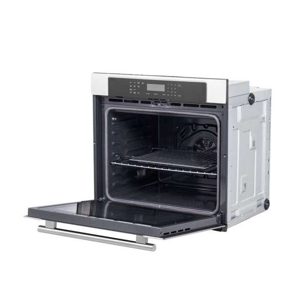 FORNO Villarosa 30" Built-In Single Wall Oven In Stainless Steel with Self-Clean