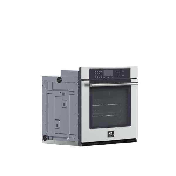 FORNO Villarosa 30" Built-In Single Wall Oven In Stainless Steel with Self-Clean