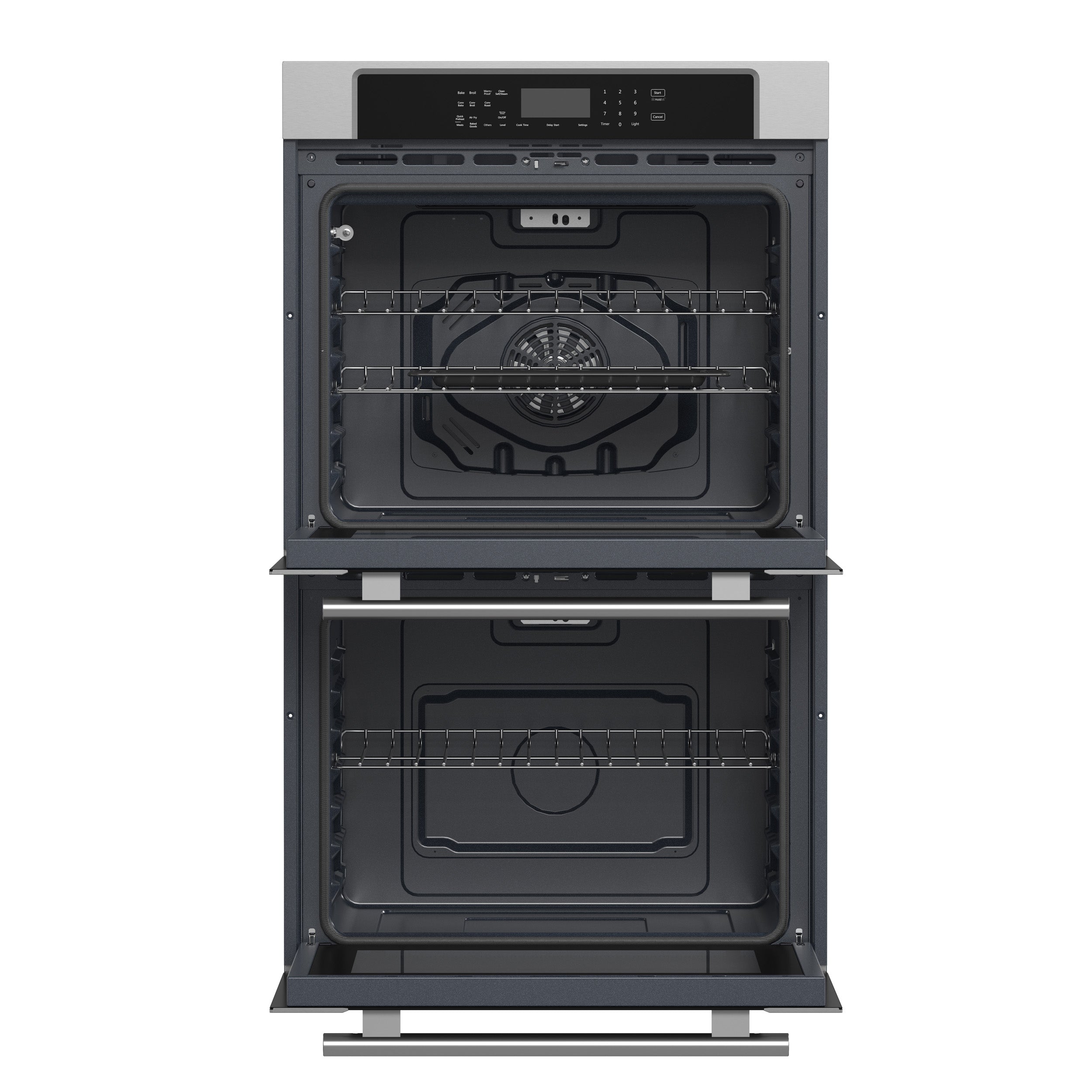 FORNO Villarosa 30" Built-In Double Wall Oven In Stainless Steel with Self-Clean