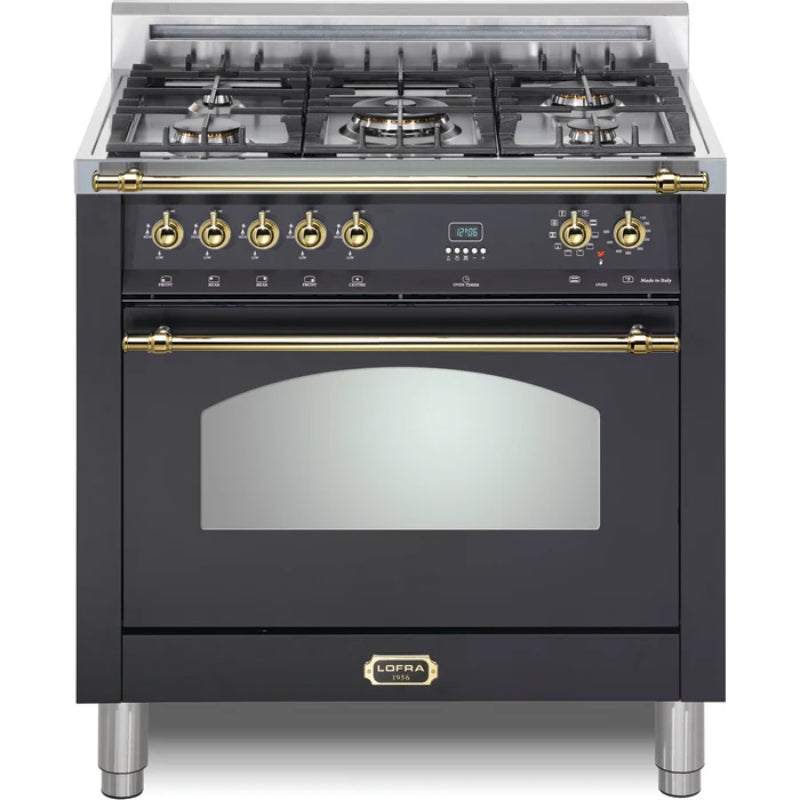 Lofra Dolcevita 36" Dual Fuel Freestanding Convection Range