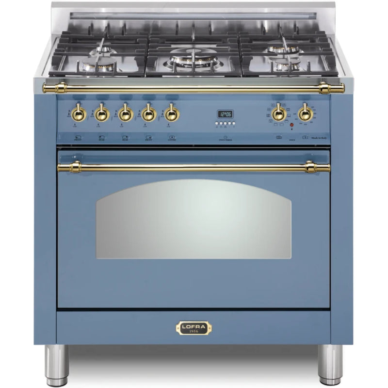 Lofra Dolcevita 36" Dual Fuel Freestanding Convection Range