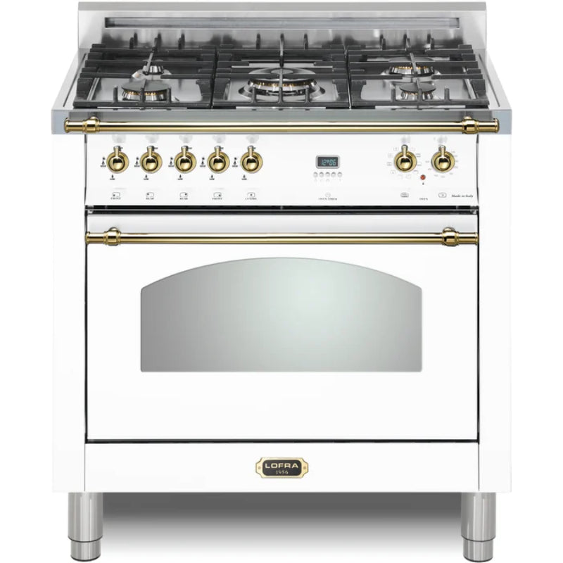 Lofra Dolcevita 36" Dual Fuel Freestanding Convection Range