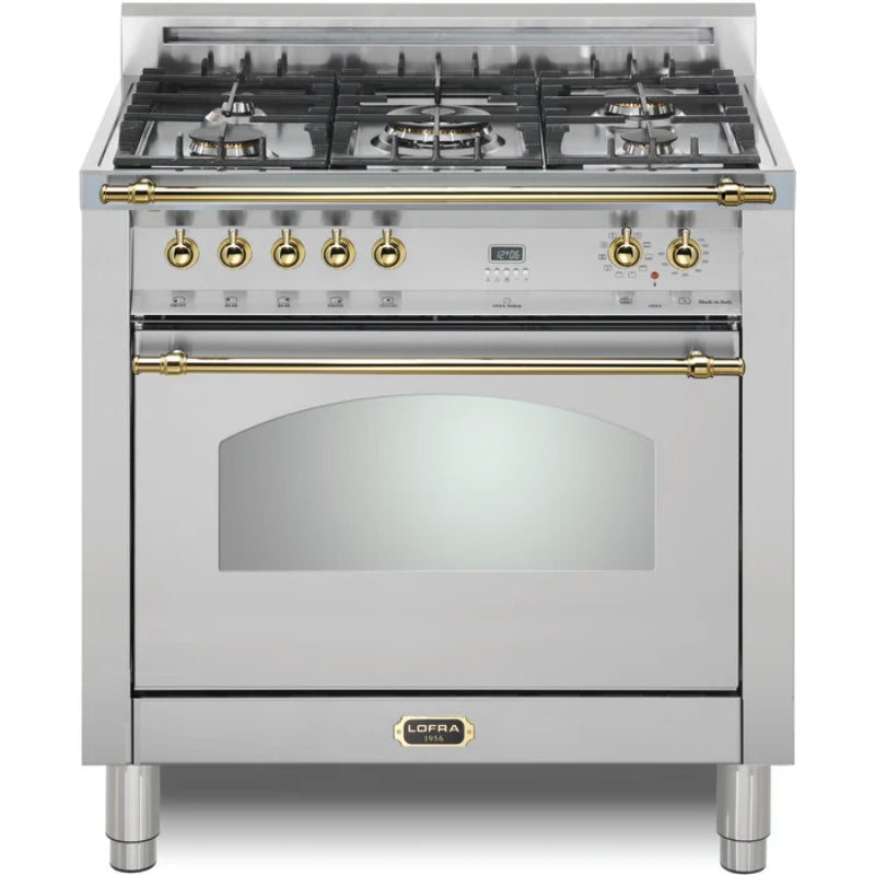 Lofra Dolcevita 36" Dual Fuel Freestanding Convection Range