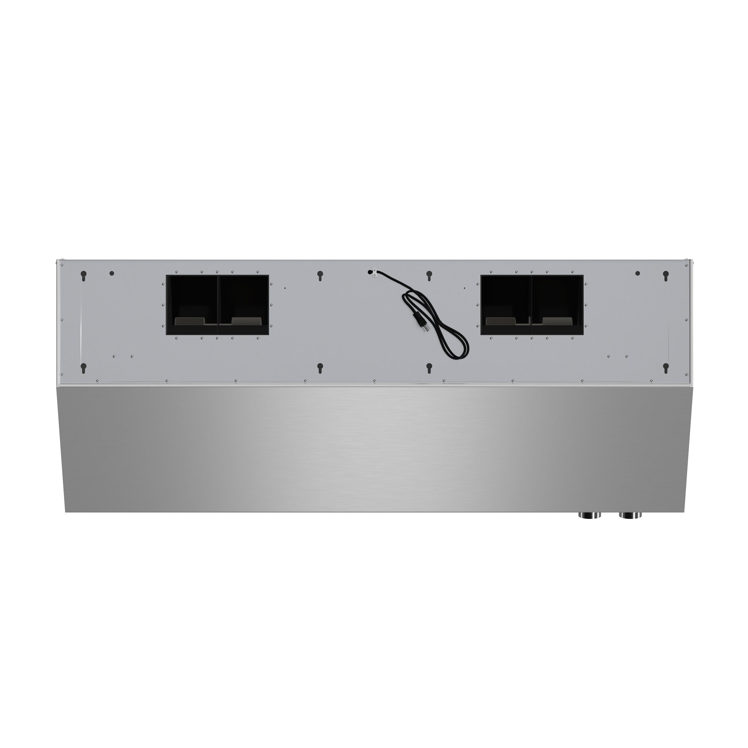 FORNO Biagio 60'' 1,200 CFM Wall Mount Range Hood in Stainless Steel