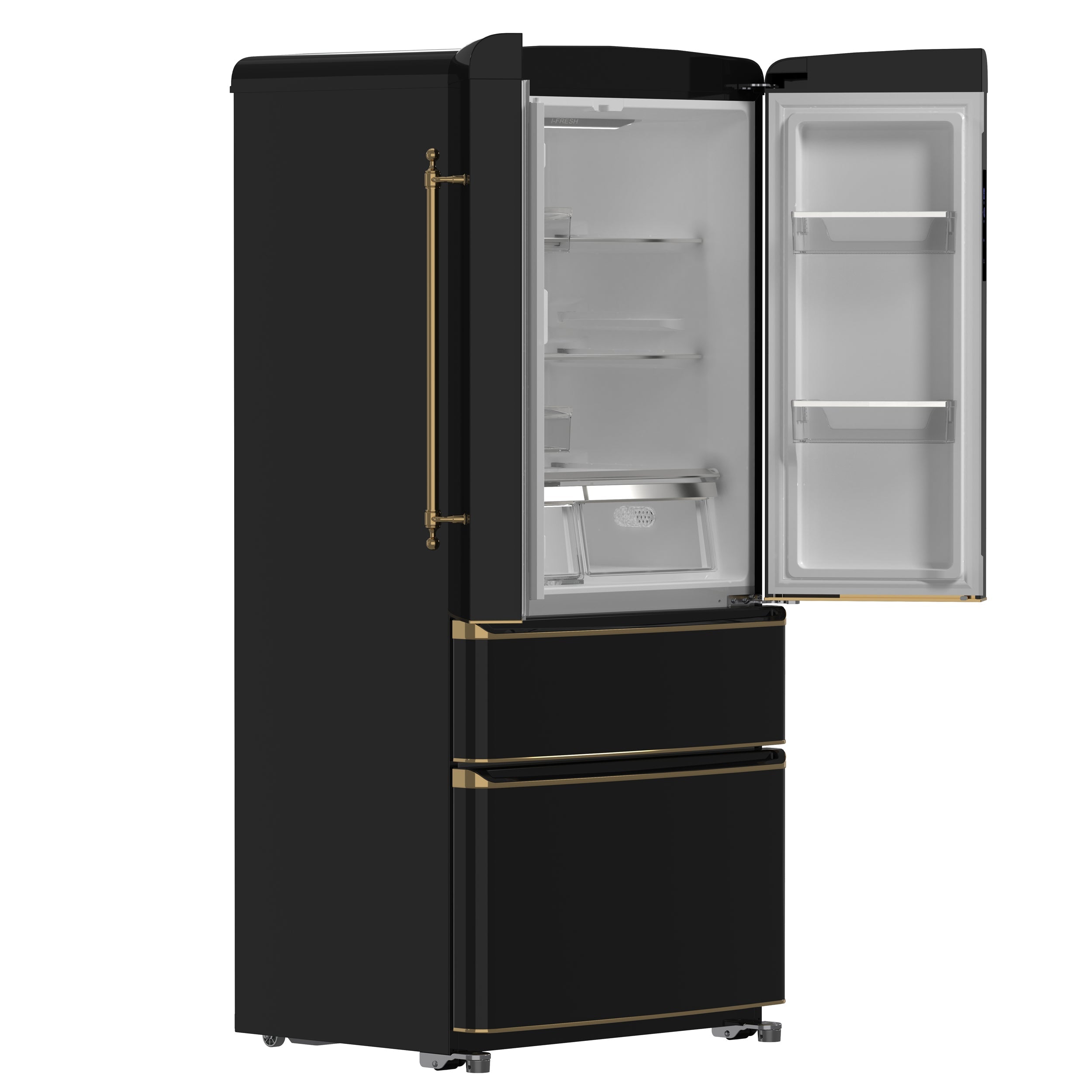 FORNO Espresso Luigi 33" 18 cu. ft. French Door Refrigerator