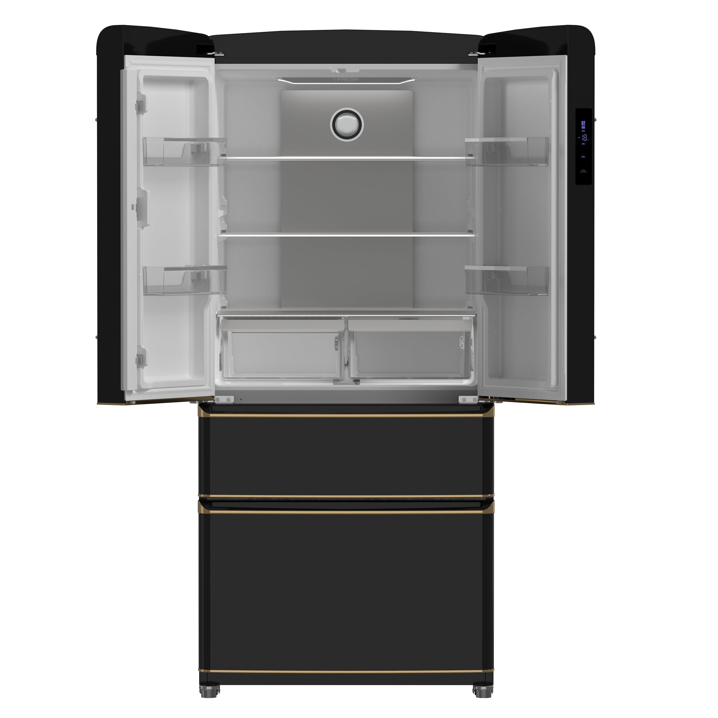 FORNO Espresso Luigi 33" 18 cu. ft. French Door Refrigerator