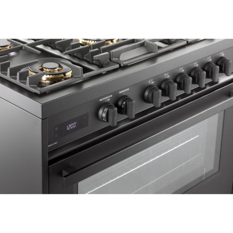 Verona 36" Ultima Midnight Duel Fuel Range