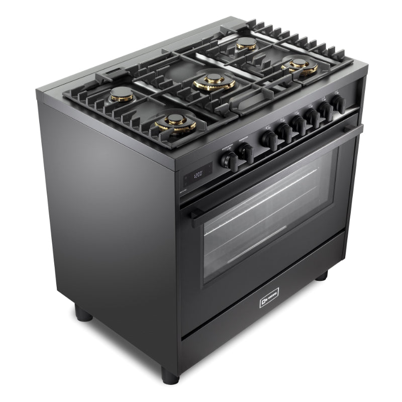 Verona 36" Ultima Midnight Duel Fuel Range