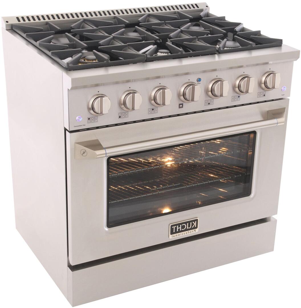 Kucht Professional 36 in. 5.2 cu ft. Gas Range