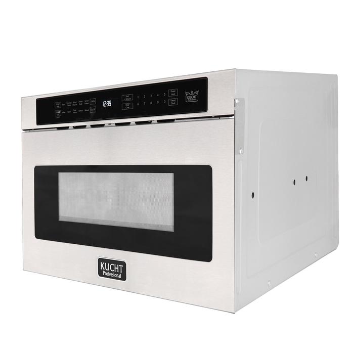 Kucht 24 in. 1.2 Cu. Ft. Microwave Drawer In Stainless Steel