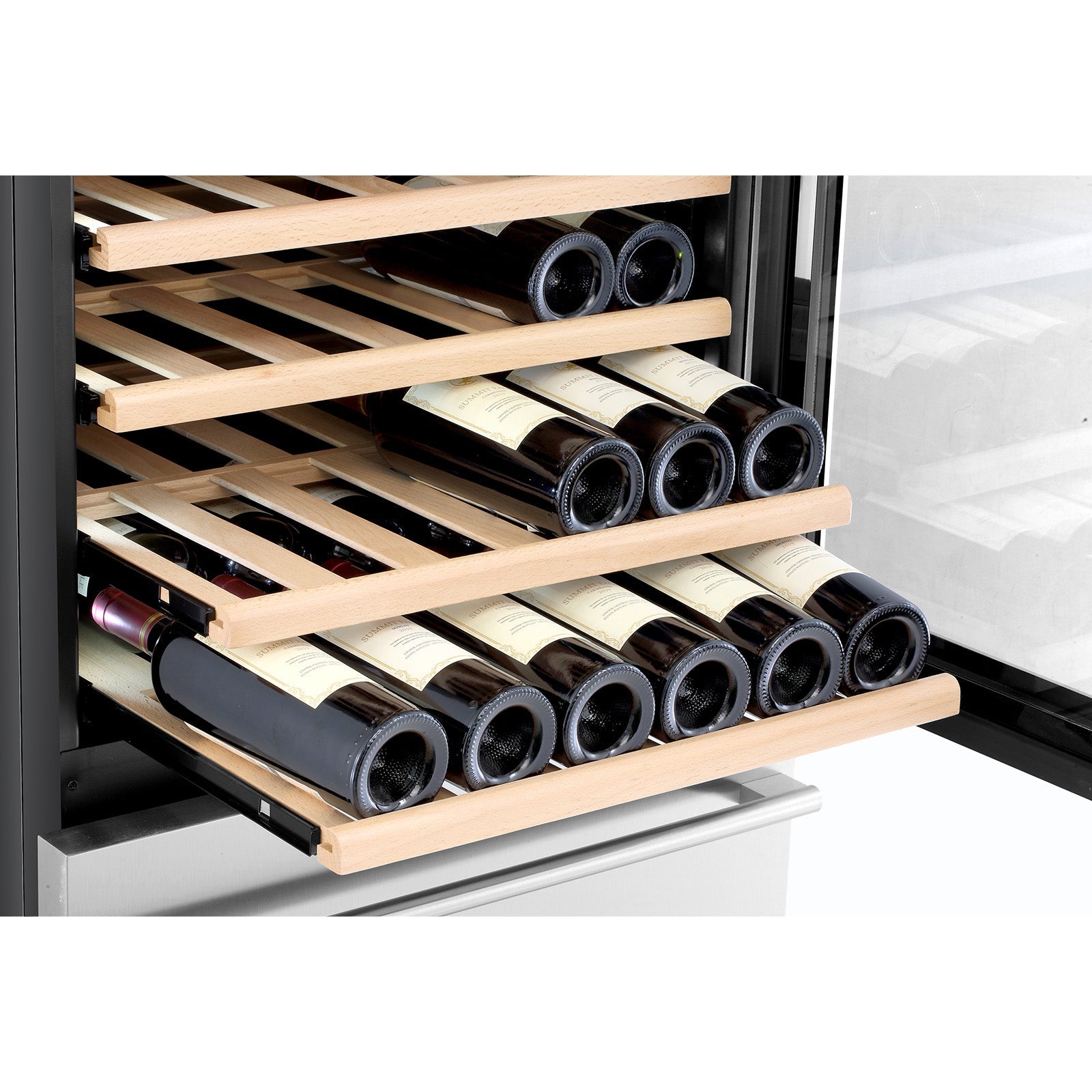 Kucht 24 in. 108 Bottle Dual Zone Wine Cooler