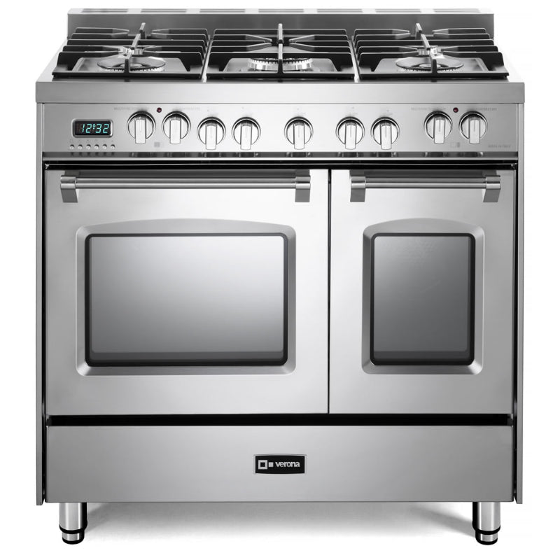 Verona Prestige 36" Dual Fuel Double Oven Range