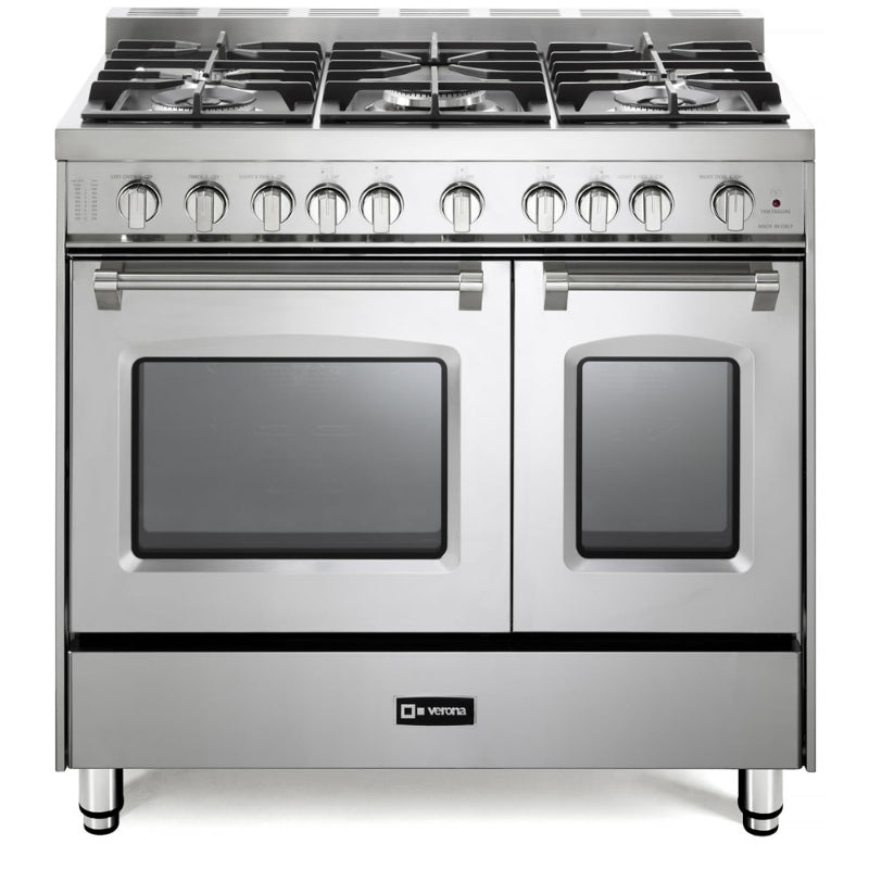 Verona Prestige 36" Gas Double Oven Range